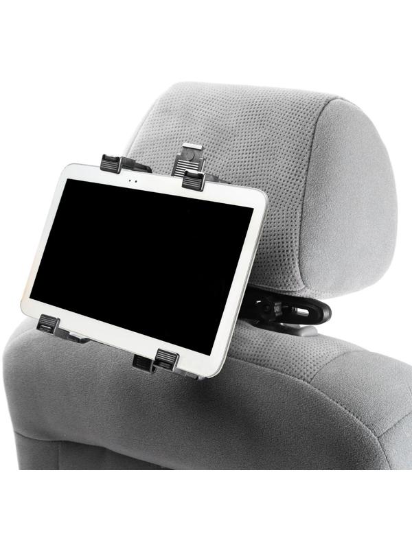 Держатель планшета TORSO на подголовник, раздвижной до 20см, ширина захватов 6-10 см