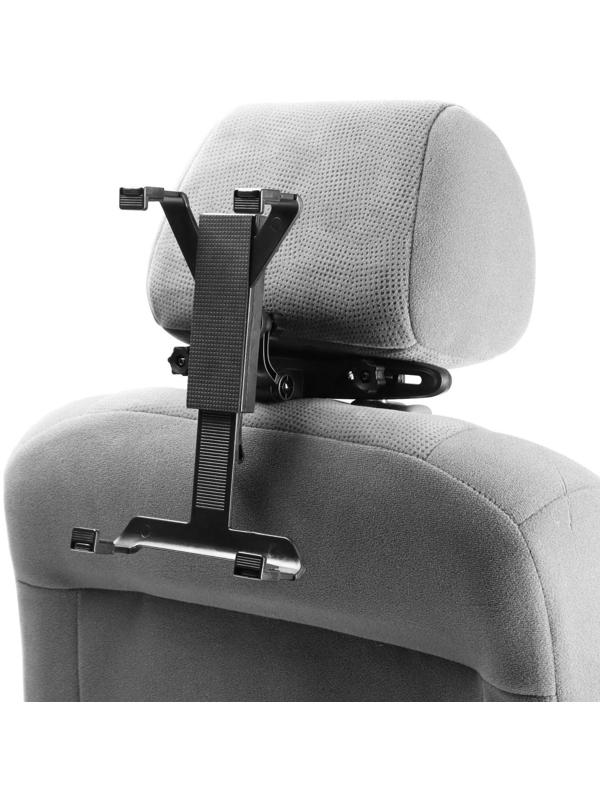 Держатель планшета TORSO на подголовник, раздвижной до 20см, ширина захватов 6-10 см