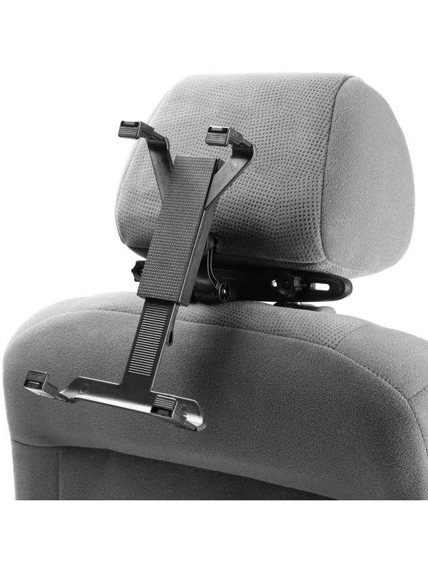 Держатель планшета TORSO на подголовник, раздвижной до 20см, ширина захватов 6-10 см