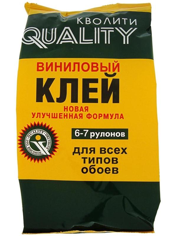 Клей обойный Quality, виниловый, мягкая упаковка, 200 г