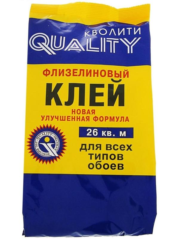 Клей обойный Quality, флизелиновый, мягкая упаковка, 200 г