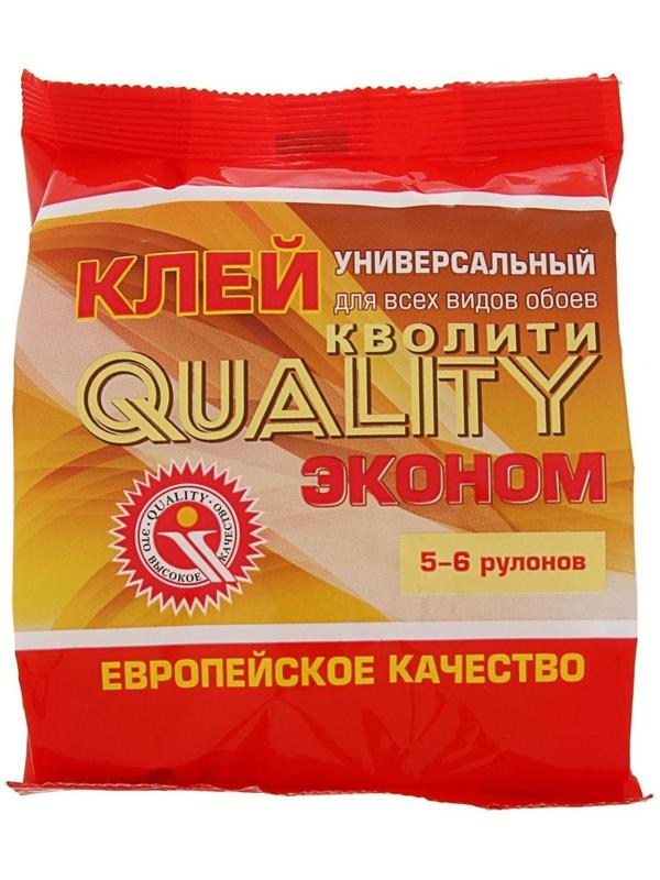 Клей обойный Quality, универсальный, мягкая упаковка, 150 г