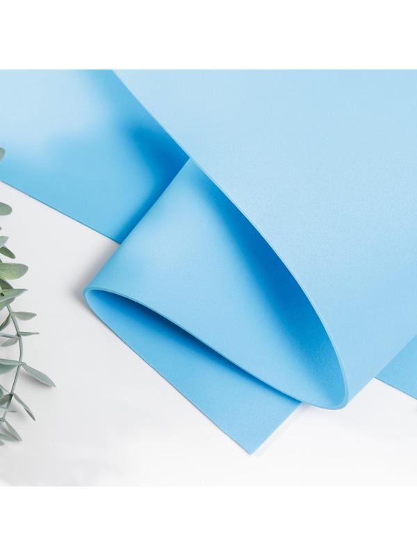 Фоамиран иранский 2 мм  (синий/167) 60х70 см