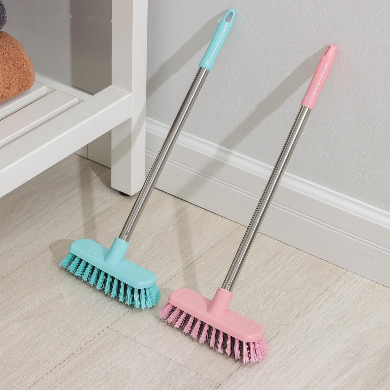 Щётка на ручке Доляна, 46×16×5 см, цвет МИКС