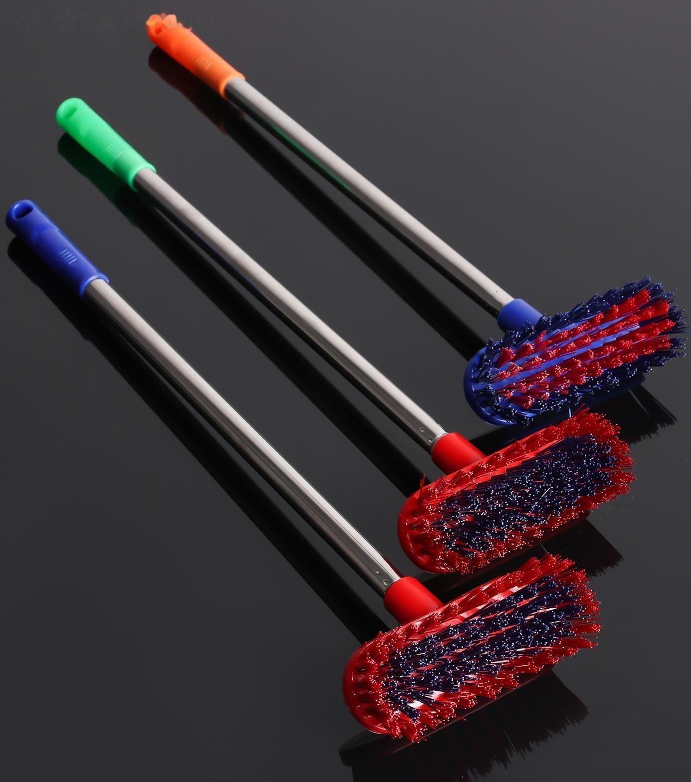 Щётка на ручке Доляна, 46×16×5 см, цвет МИКС