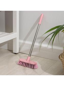 Щётка на ручке Доляна, 46×16×5 см, цвет МИКС