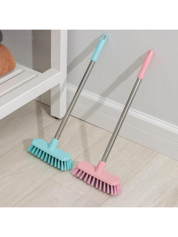 Щётка на ручке Доляна, 46×16×5 см, цвет МИКС