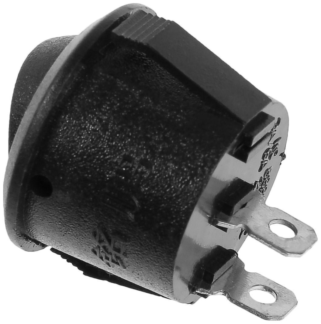 Кнопка - выключатель, без подсветки