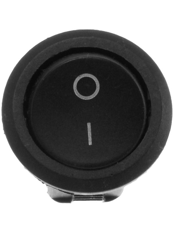 Кнопка - выключатель, без подсветки