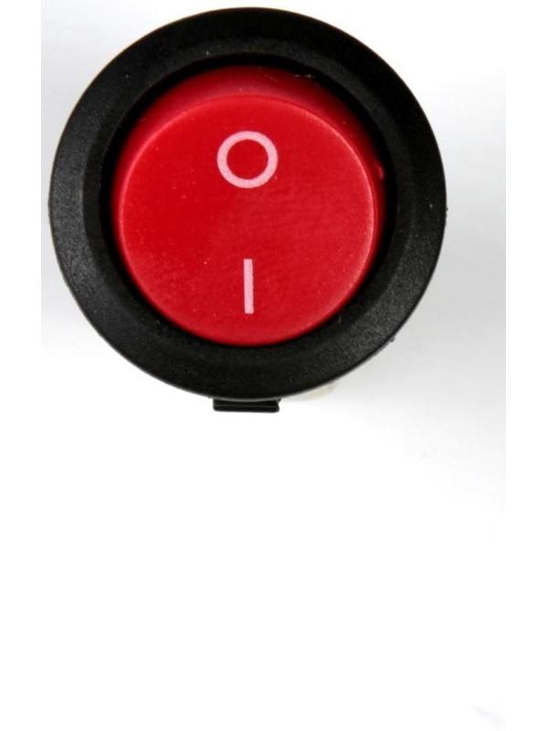 Кнопка - выключатель, без подсветки