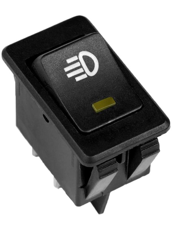 Кнопка - выключатель, с подсветкой