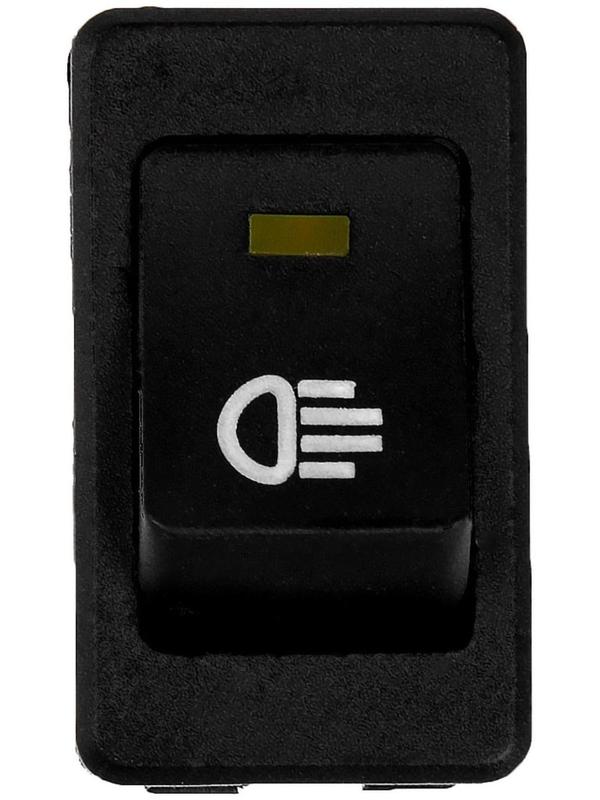 Кнопка - выключатель, с подсветкой