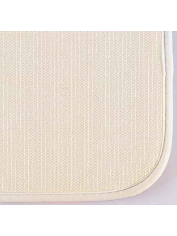 Набор ковриков для ванной и туалета Доляна «Цветные деревяшки», 2 шт: 40×45, 45×75 см