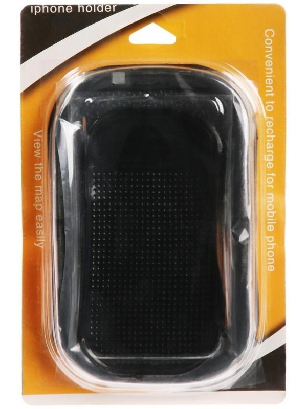 Коврик противоскользящий, 16×10×1.5, черный, набор 2 шт