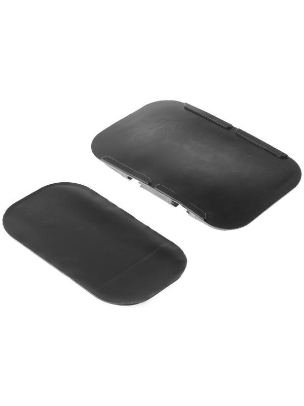 Коврик противоскользящий, 16×10×1.5, черный, набор 2 шт