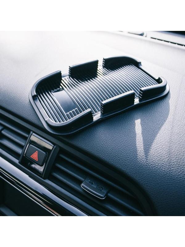 Коврик противоскользящий, 16×10×1.5, черный, набор 2 шт