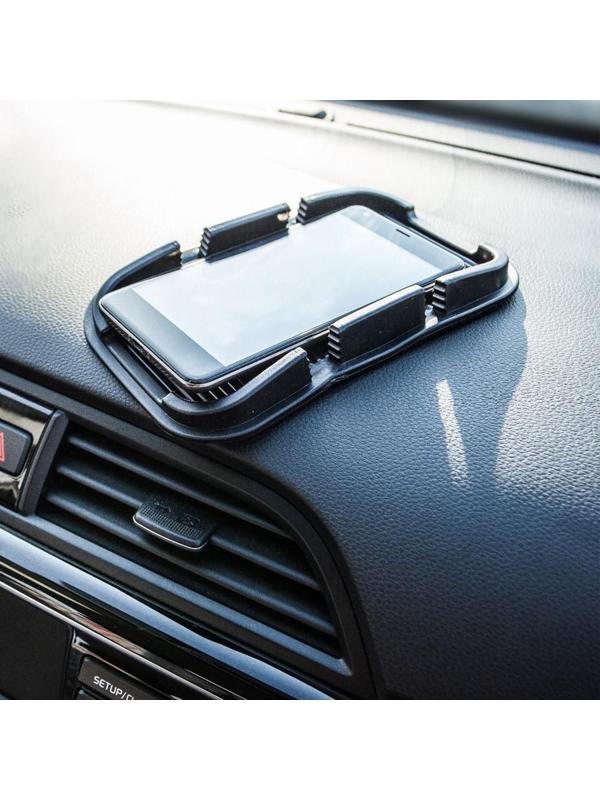 Коврик противоскользящий, 16×10×1.5, черный, набор 2 шт