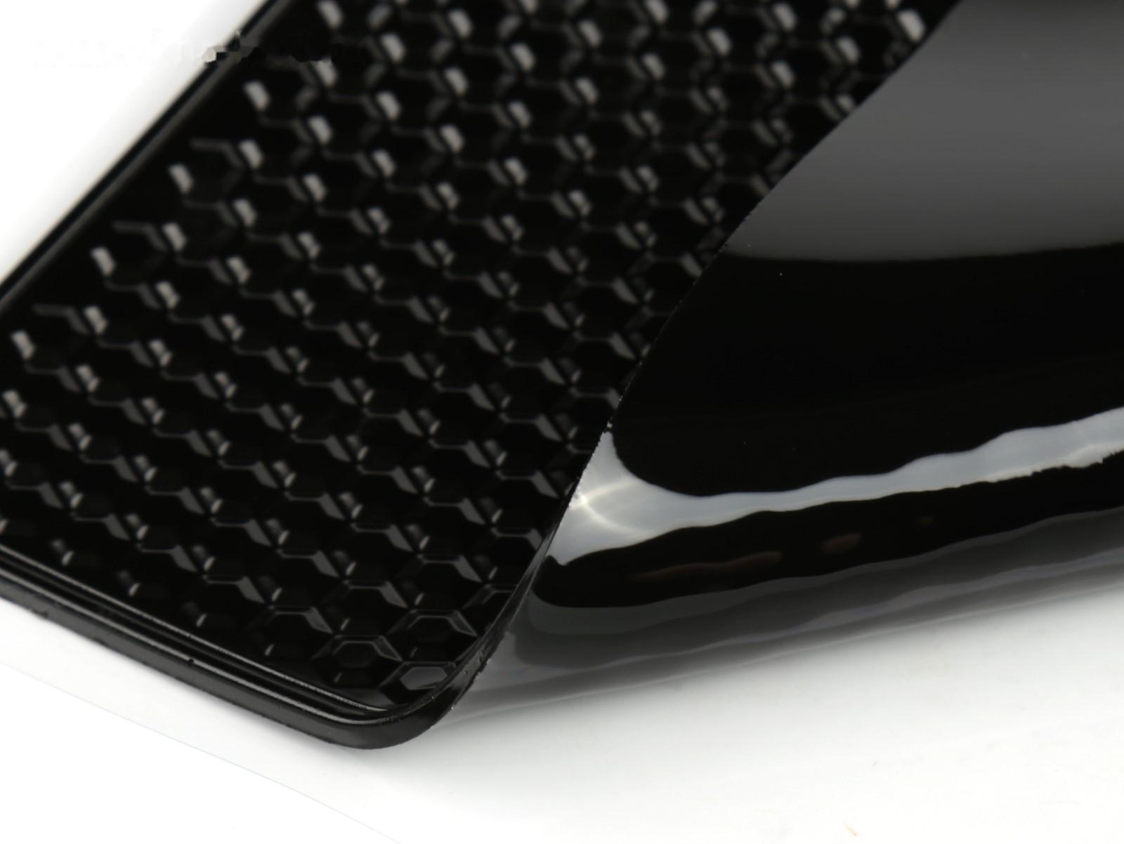 Коврик противоскользящий, мелкие соты, 18×12 см, черный