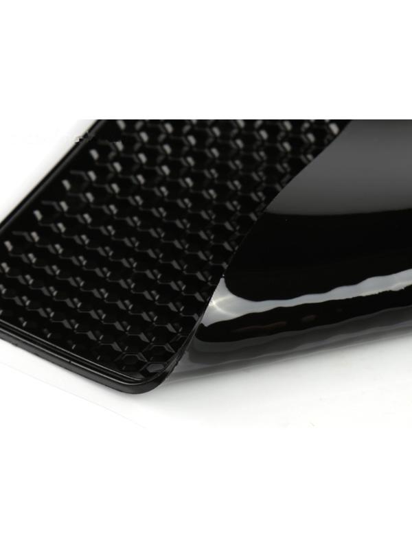 Коврик противоскользящий, мелкие соты, 18×12 см, черный