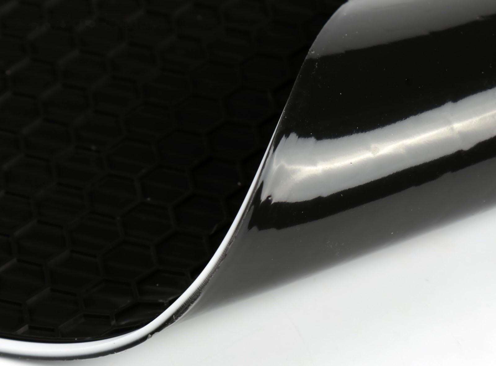 Коврик противоскользящий 27.5×17 см, соты, черный