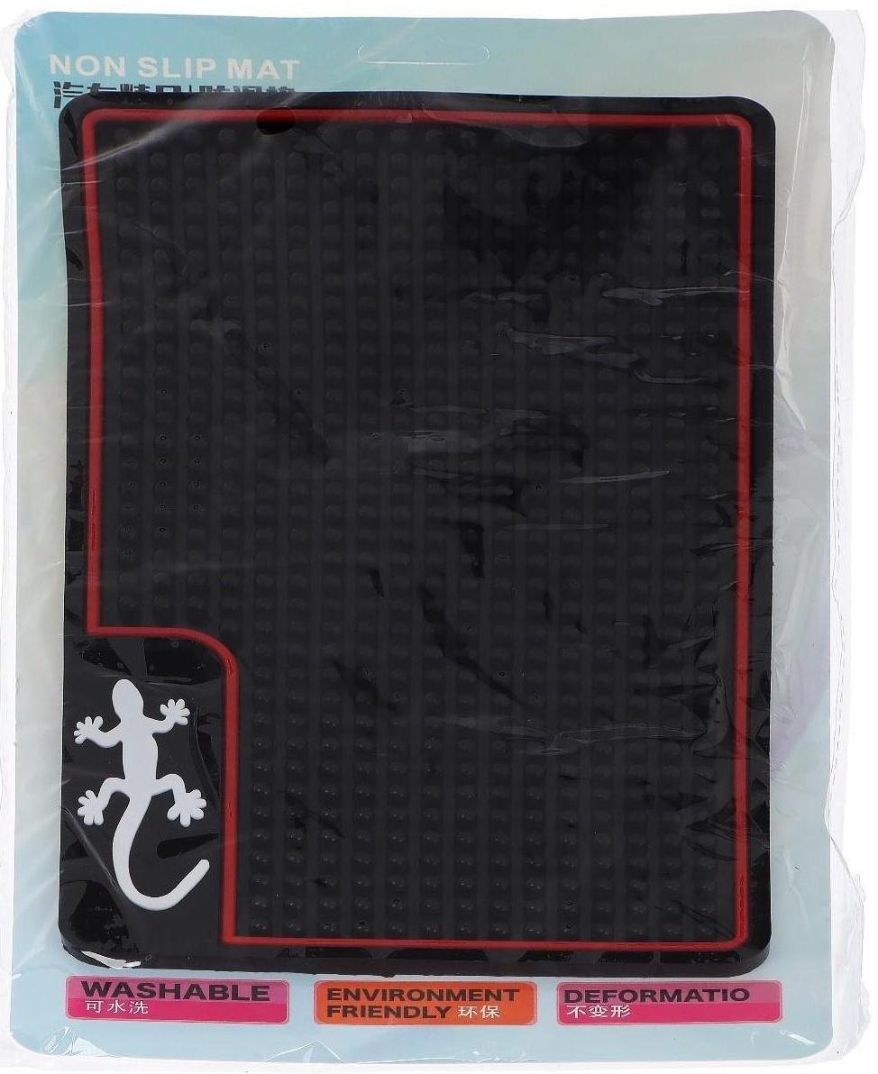 Массажный коврик подлокотника, ящерица с красной окантовкой, 26×15 см