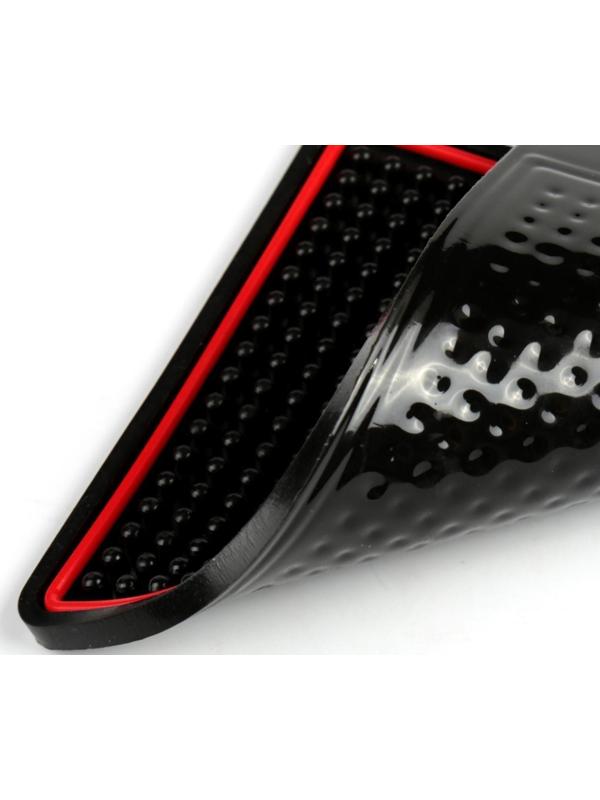 Массажный коврик подлокотника, ящерица с красной окантовкой, 26×15 см