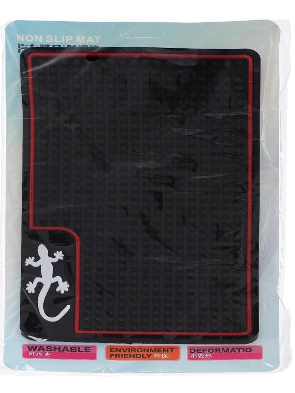 Массажный коврик подлокотника, ящерица с красной окантовкой, 26×15 см