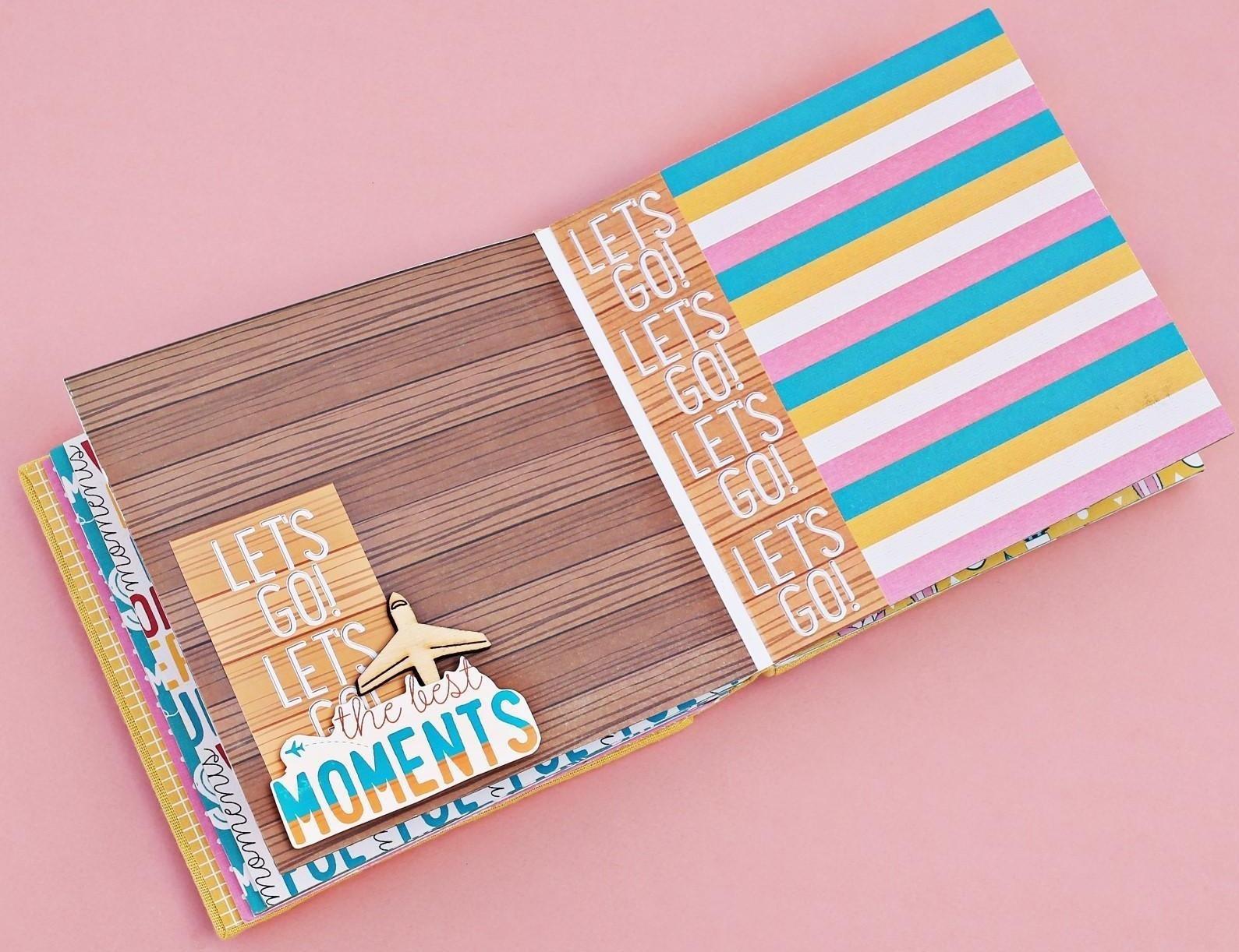 Фотоальбом Little Pirate, набор для создания, 15.7 × 15.7 × 2.5 см