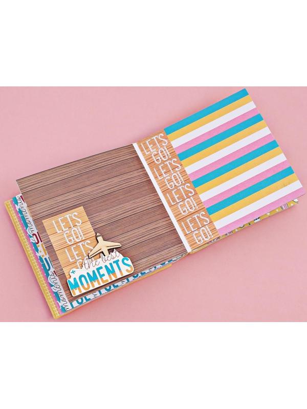 Фотоальбом Little Pirate, набор для создания, 15.7 × 15.7 × 2.5 см