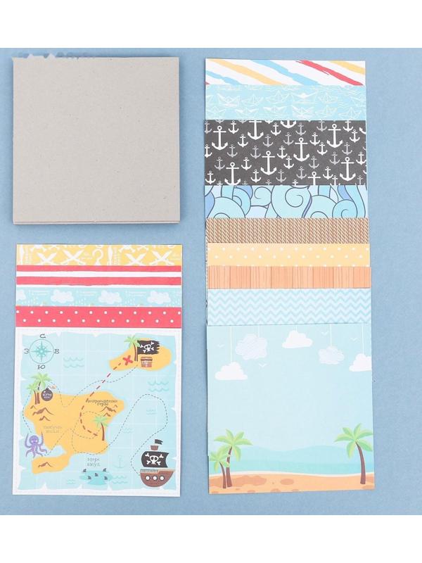 Фотоальбом Little Pirate, набор для создания, 15.7 × 15.7 × 2.5 см