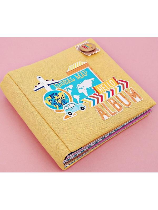 Фотоальбом Little Pirate, набор для создания, 15.7 × 15.7 × 2.5 см