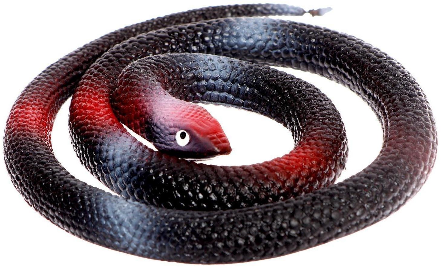 Прикол «Гадюка», резиновая, 70 см, цвет чёрный, 1 шт.