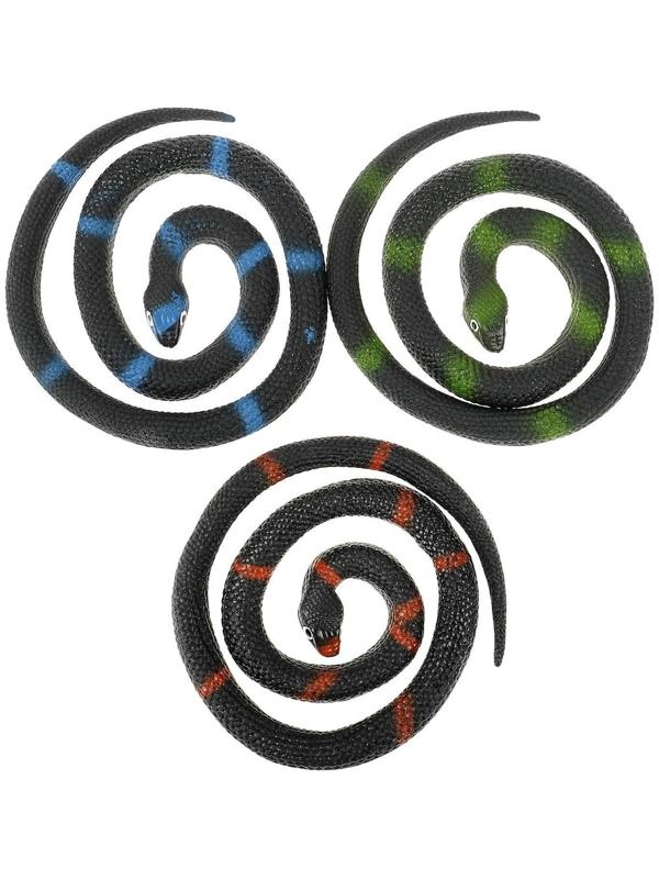 Прикол «Гадюка», резиновая, 70 см, цвет чёрный, 1 шт.