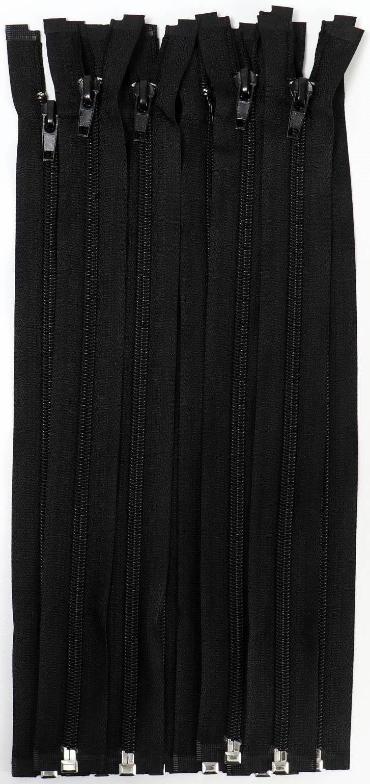 Молния разъёмная «Спираль», №5, замок автомат, 80 см, цвет чёрный