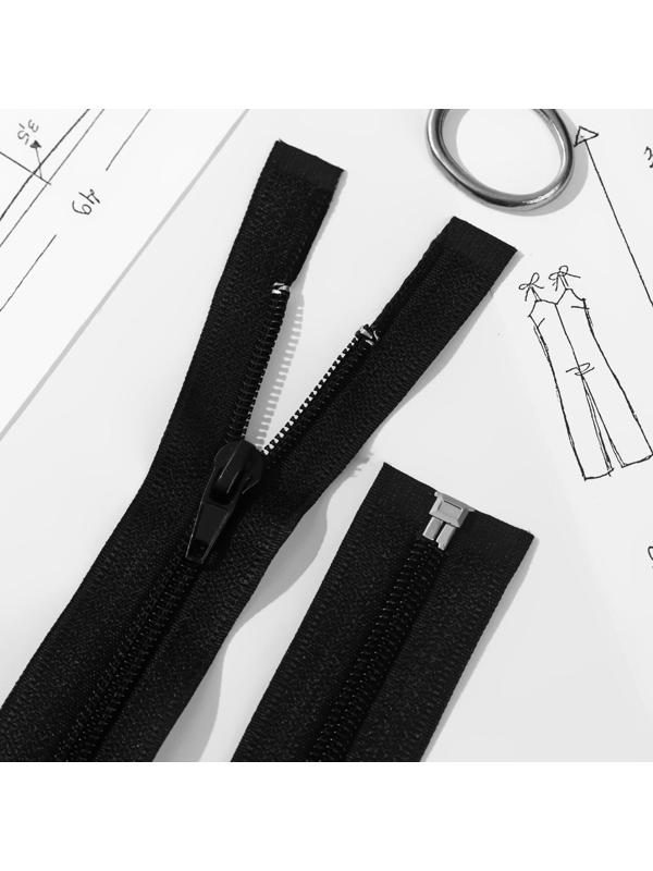 Молния разъёмная «Спираль», №5, замок автомат, 80 см, цвет чёрный