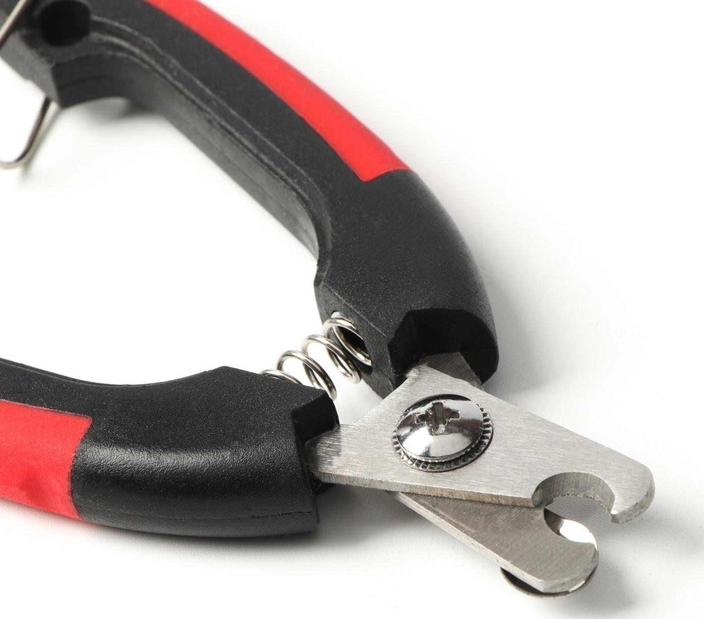 Набор по уходу за когтями: когтерез боковой (отверстие 9 мм) и пилка, микс цветов