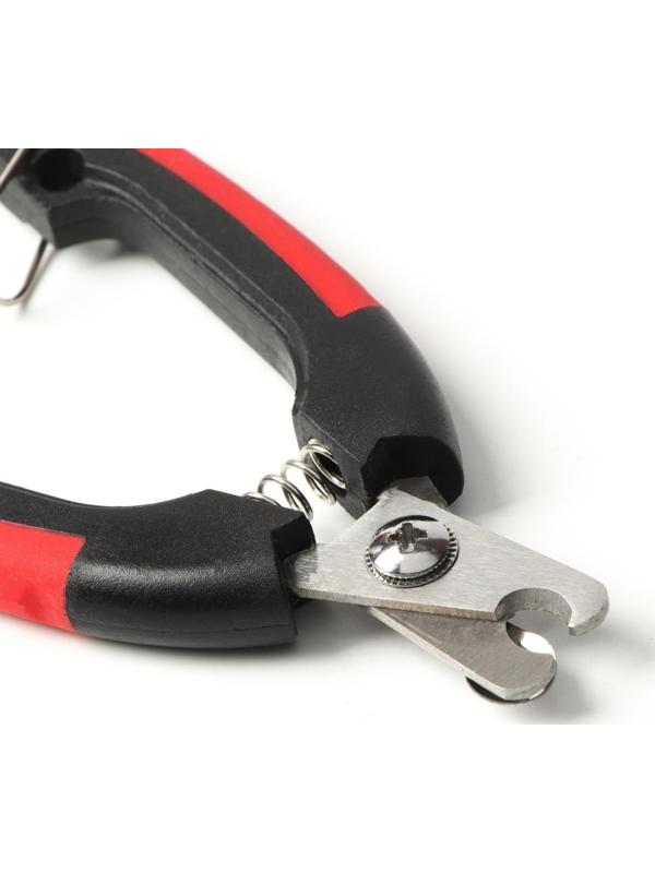 Набор по уходу за когтями: когтерез боковой (отверстие 9 мм) и пилка, микс цветов