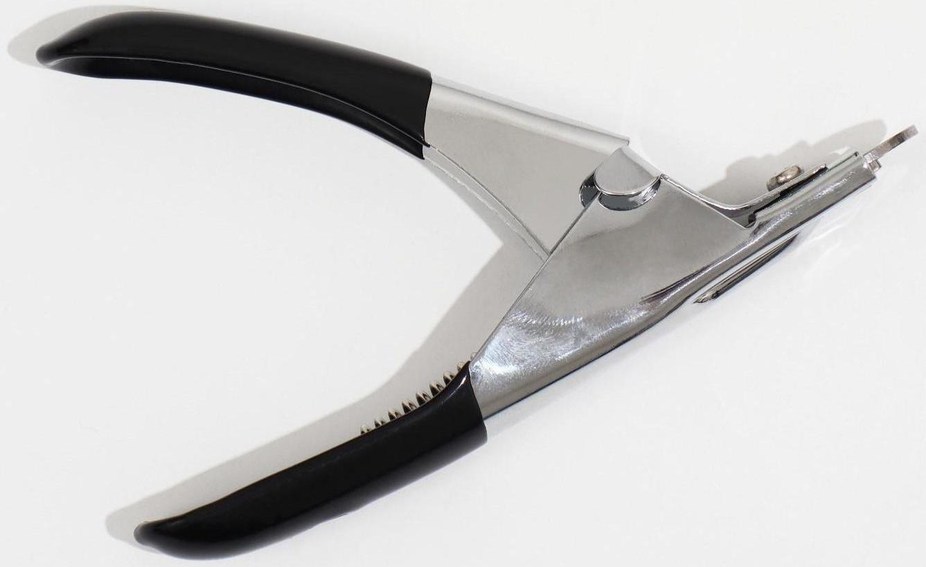 Когтерез-гильотина с прорезиненными ручками, 12 х 7,5 х 1,4 см, эконом, микс цветов