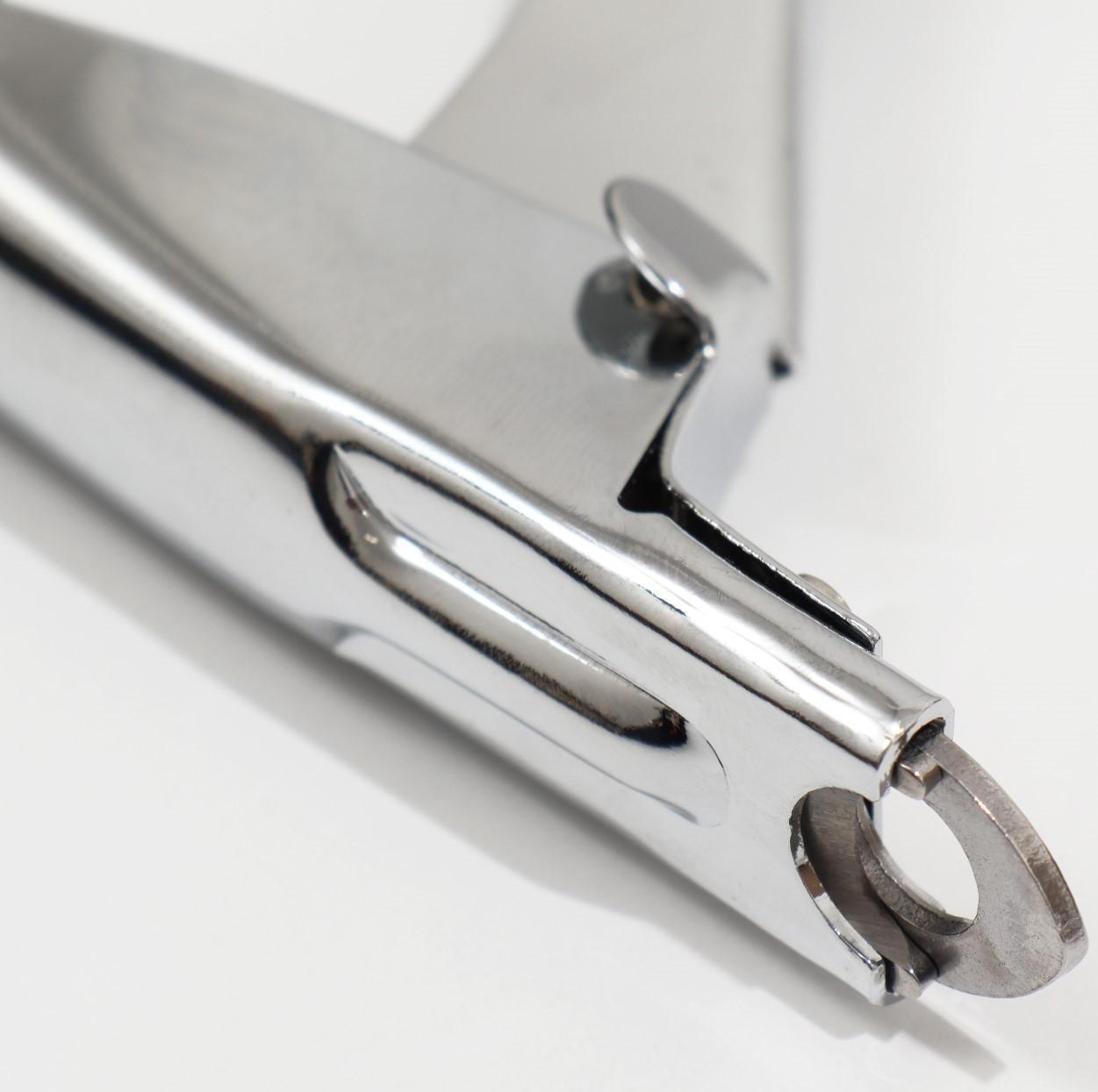 Когтерез-гильотина с прорезиненными ручками, 12 х 7,5 х 1,4 см, эконом, микс цветов