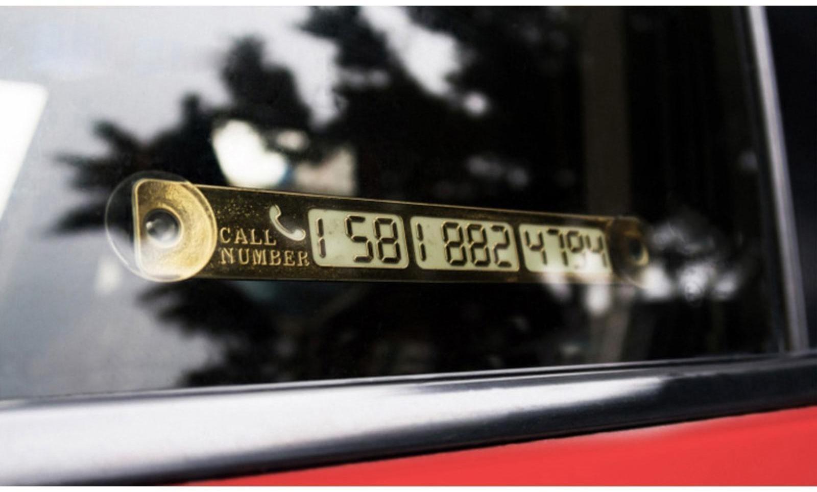 Табличка для номера телефона TORSO, золотой