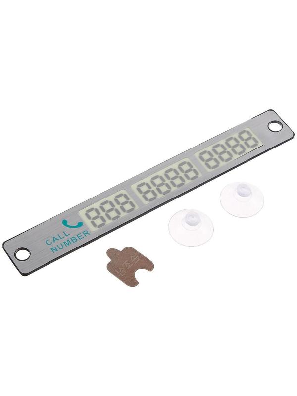 Табличка для номера телефона TORSO, серебро