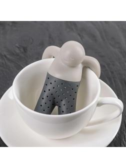 Ситечко для чая Доляна «Человечек», цвет МИКС