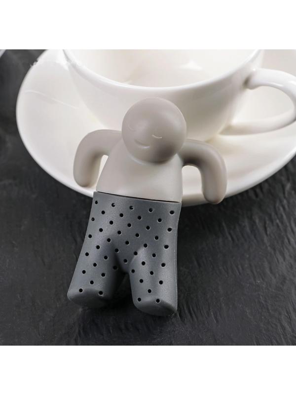 Ситечко для чая Доляна «Человечек», цвет МИКС