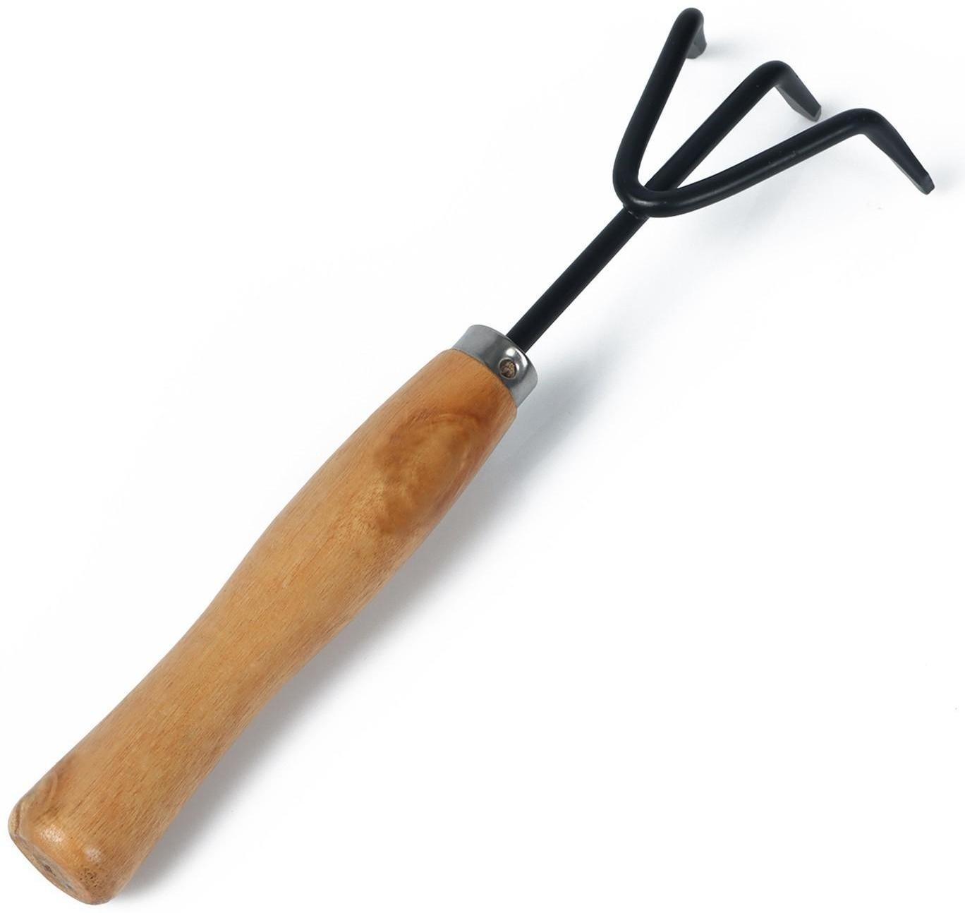 Рыхлитель, длина 25 см, деревянная ручка