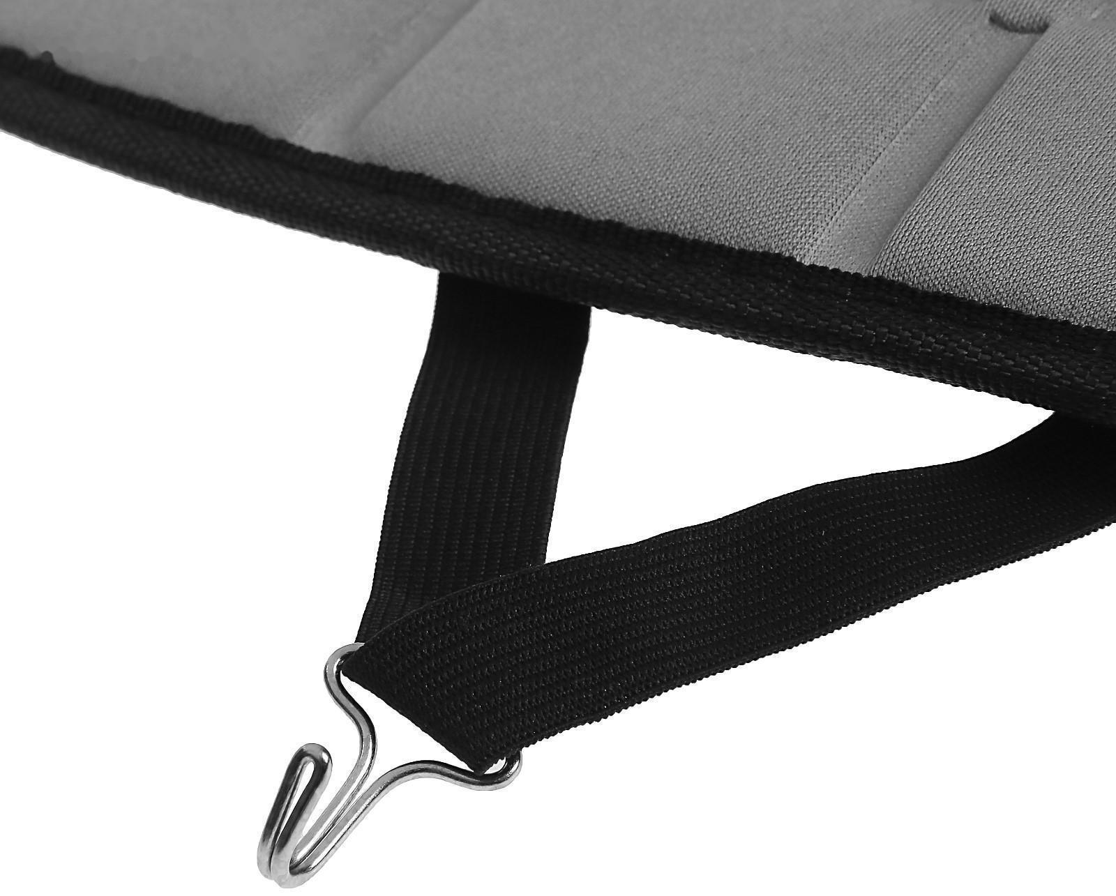 Накидка с подогревом TORSO, 12 В, регулятор, 95×50 см, провод 130 см, серый