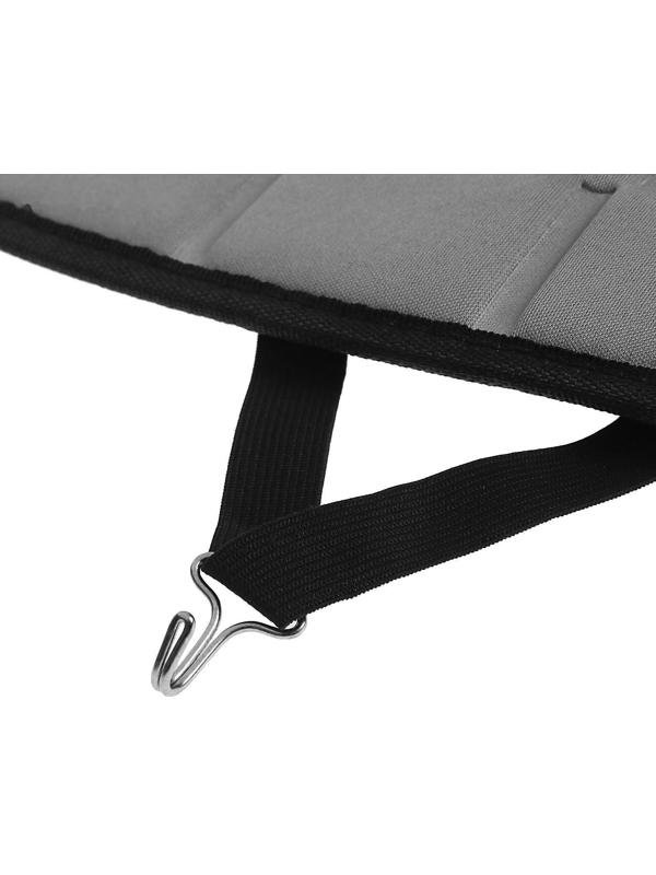 Накидка с подогревом TORSO, 12 В, регулятор, 95×50 см, провод 130 см, серый