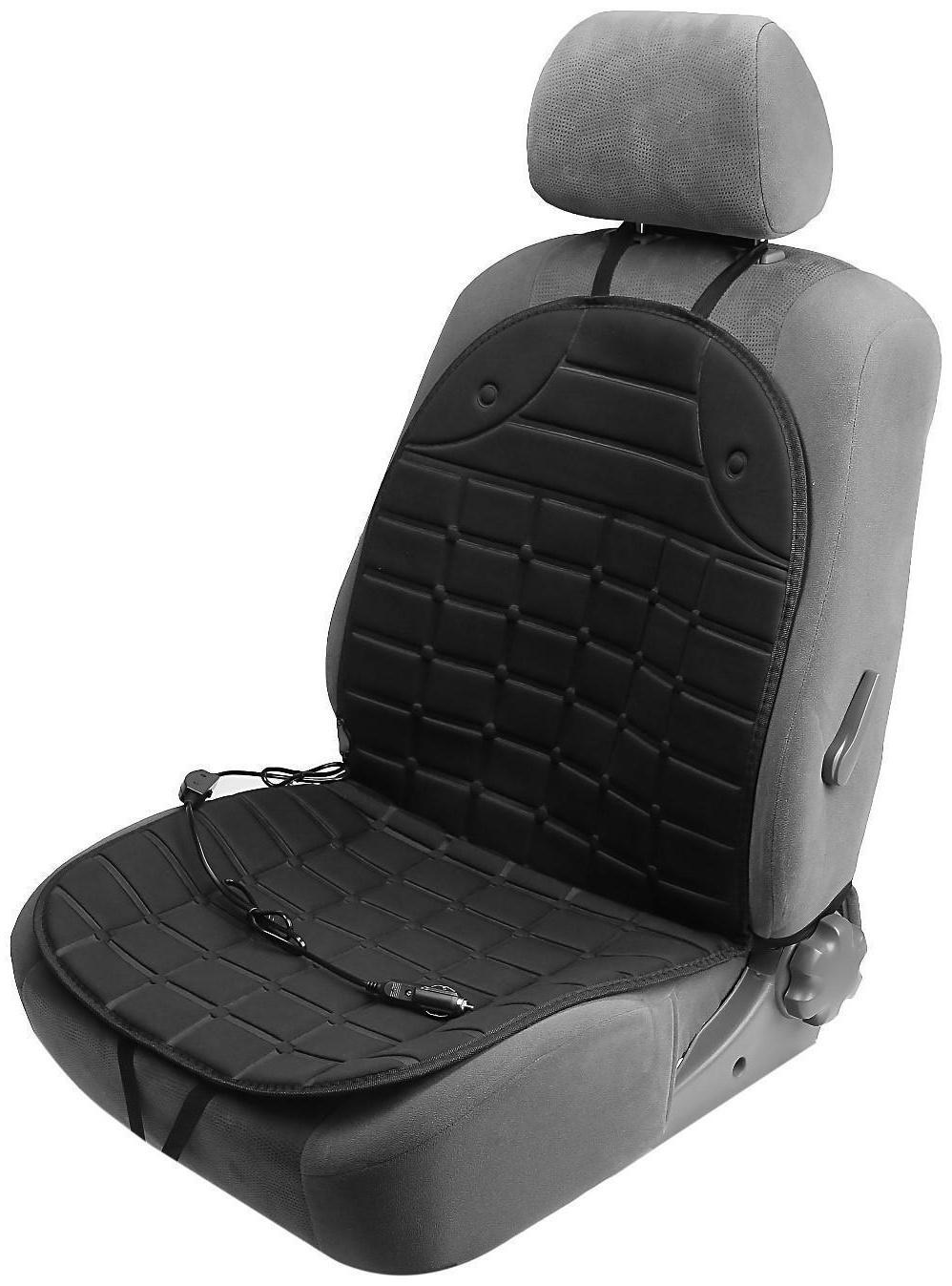 Накидка с подогревом TORSO, 12 В, регулятор, 95×50 см, провод 130 см, черный