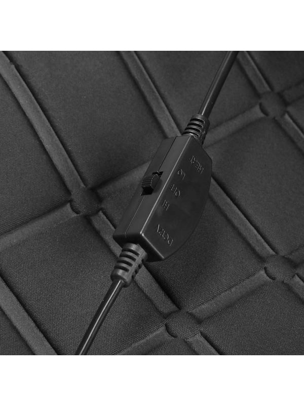 Накидка с подогревом TORSO, 12 В, регулятор, 95×50 см, провод 130 см, черный