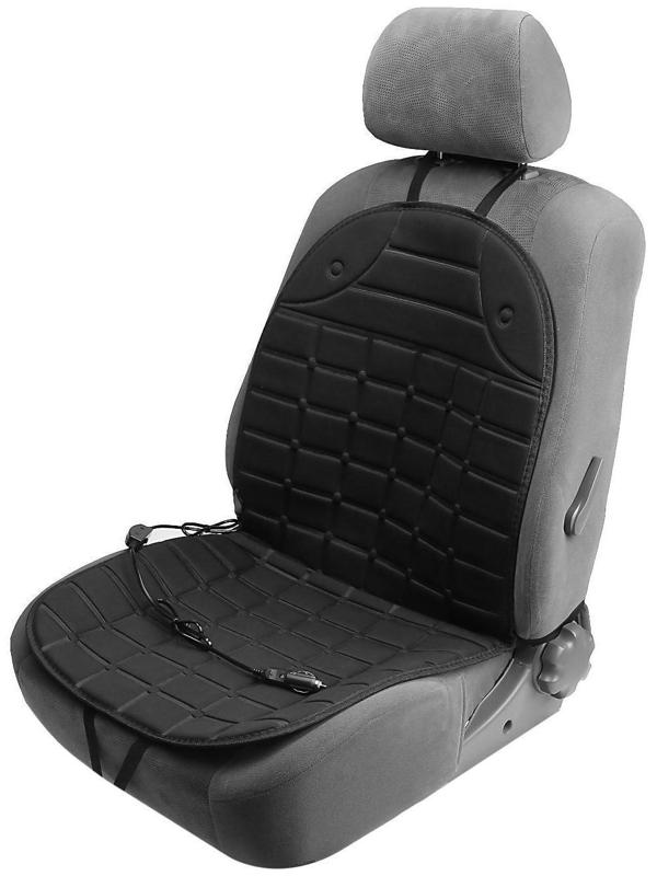 Накидка с подогревом TORSO, 12 В, регулятор, 95×50 см, провод 130 см, черный