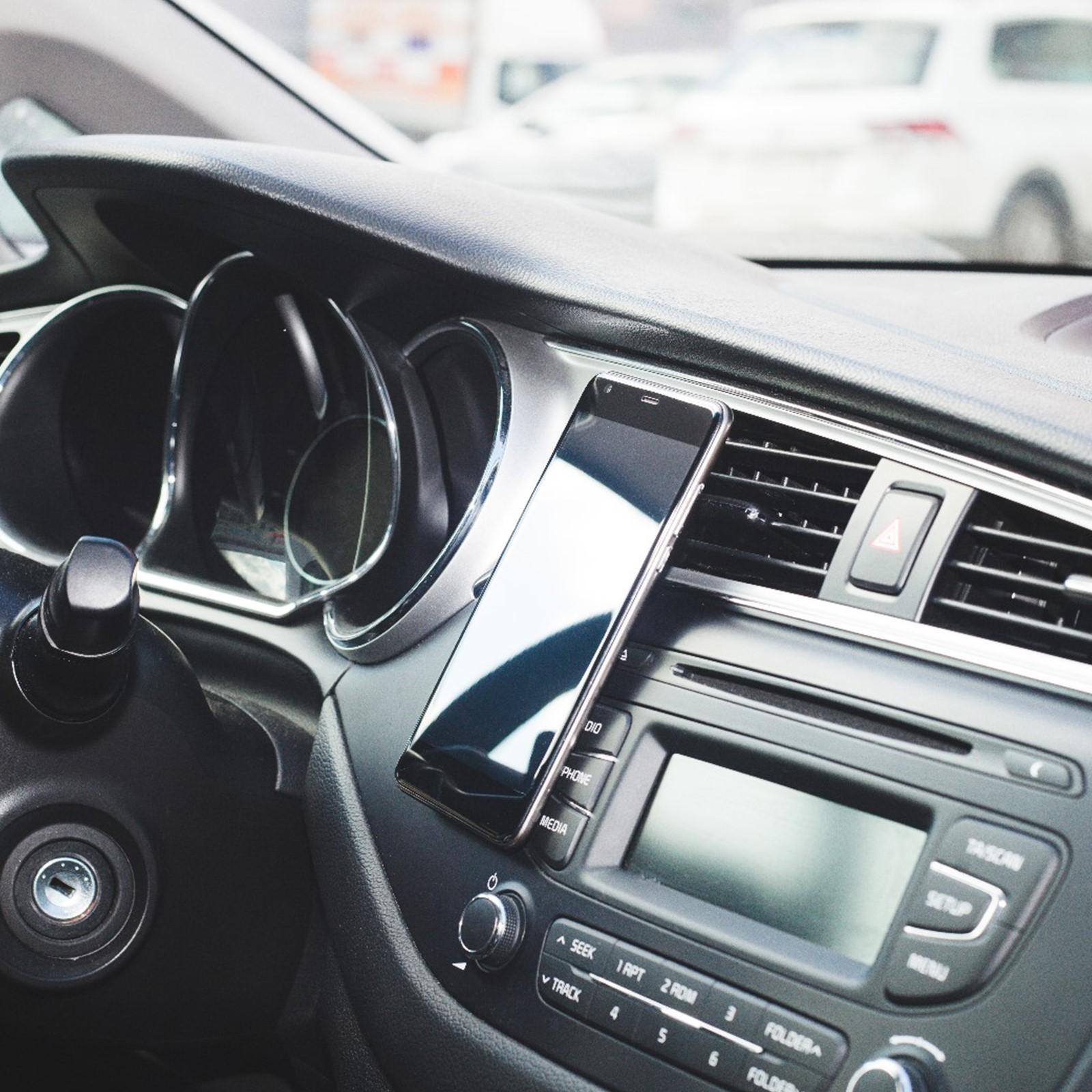 Держатель телефона, магнитный в дефлектор, чёрный